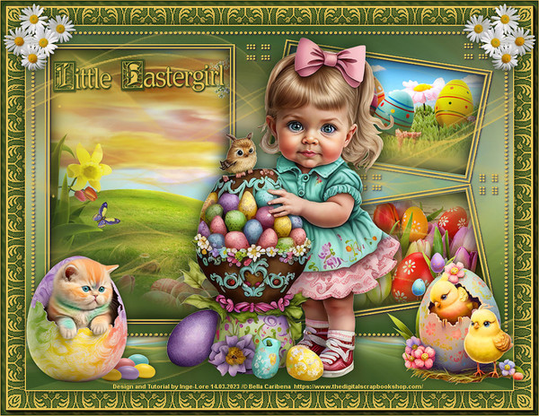 ✿ Easter, création & TUTO Inge-Lore - Créa Pâques ✿