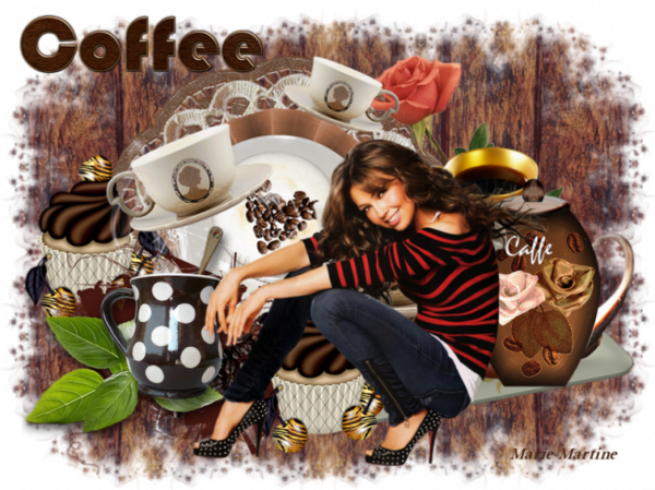 Création café de Marie-Martine - Coffee break image png