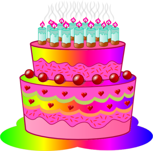 Gateau D Anniversaire Clipart