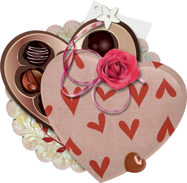 ♥ Boite De Chocolats Png Tube St Valentin Chocolate ♥
