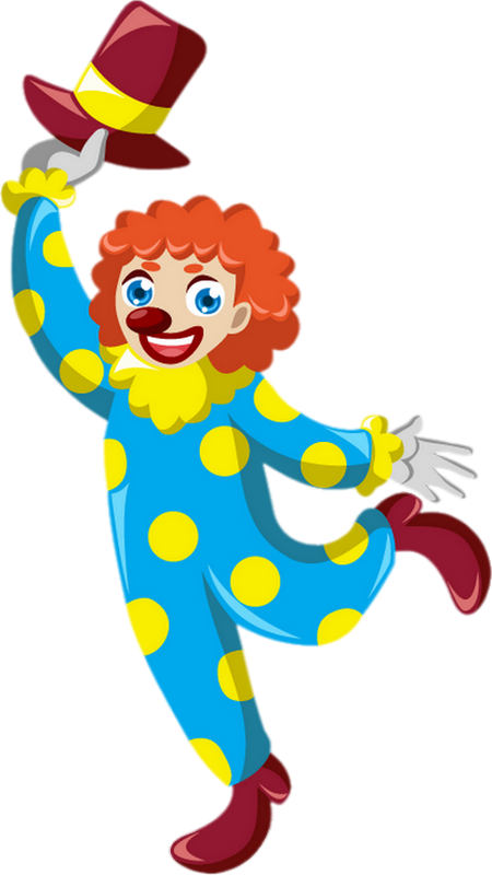 Clown Png, Tube Anniversaire, Cirque _ Payaso Png, Circo