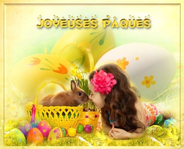 ✿ Joyeuses Pâques, création de Mitsy - Easter Image ✿