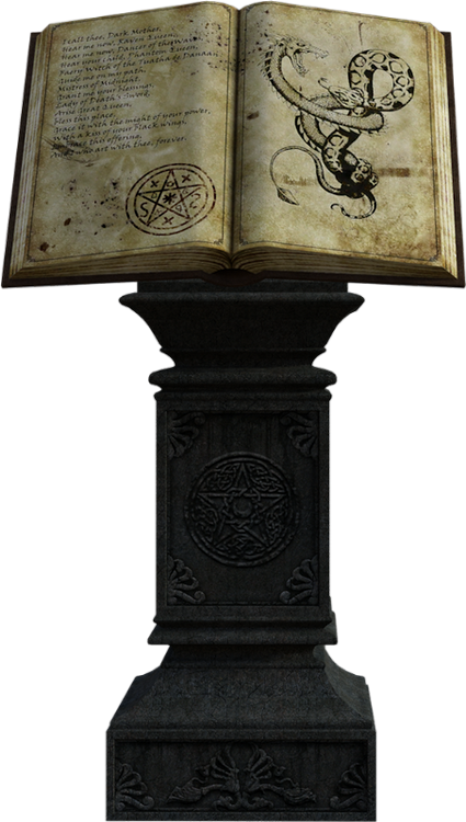 Tube Halloween Grimoire Png Magie Spellbook Png