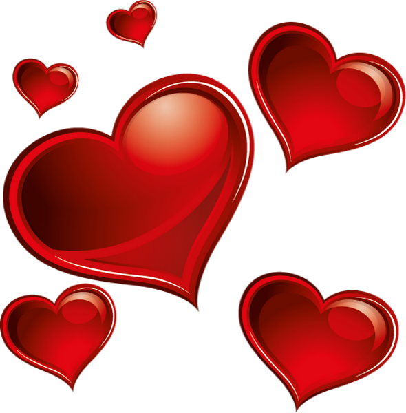 ♥ Coeurs Png, Tube St Valentin - Hearts Clipart, Vector ♥