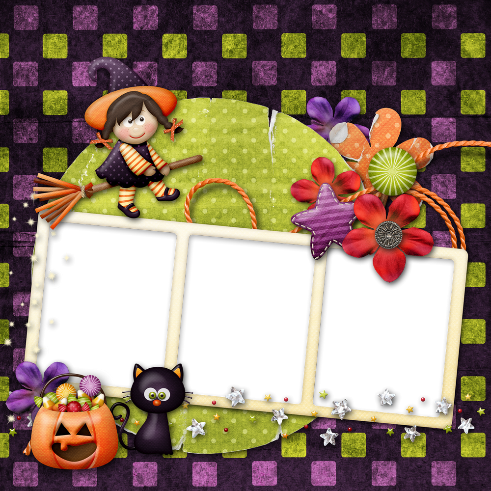 Halloween : cadre png - Marco - Halloween : Frame png