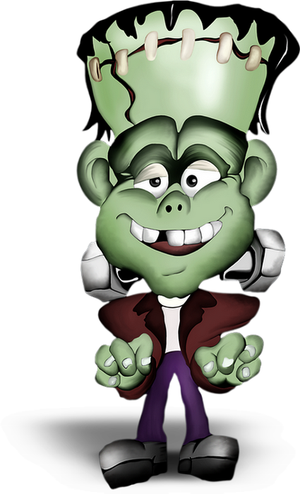 Tube Halloween Personnage Png Frankenstein Clipart 