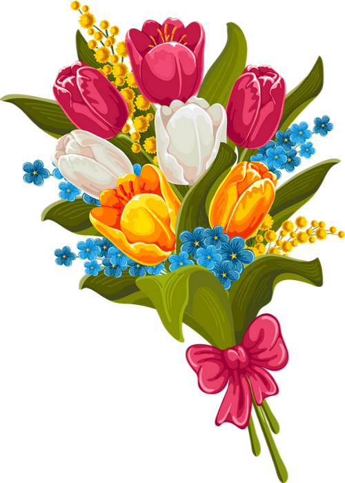 printemps-tube-fleurs-bouquet-png-spring-flowers