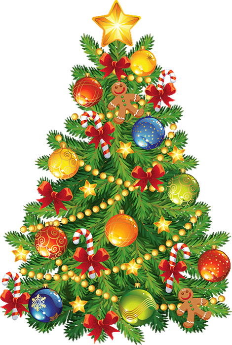 Sapin de Noël : tube - Christmas tree png - Navidad