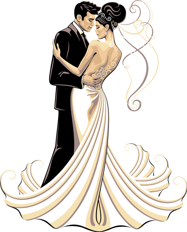♥ Tube Mariage Mariés Png Married Couple Clipart ♥ 7796