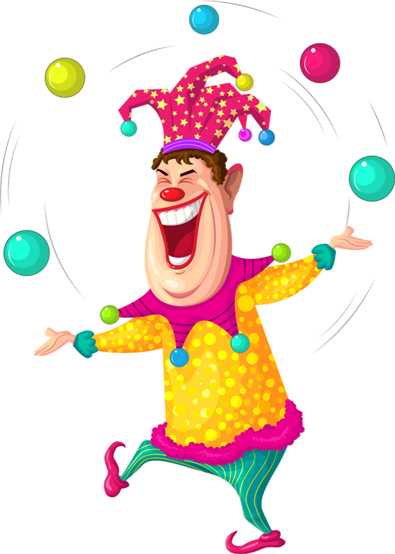 Tube Clown Png, Anniversaire, Cirque / Clipart, Clown Png