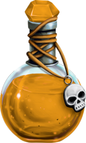 Tube Halloween Potion Png Flacon Witch Potion Png 7707