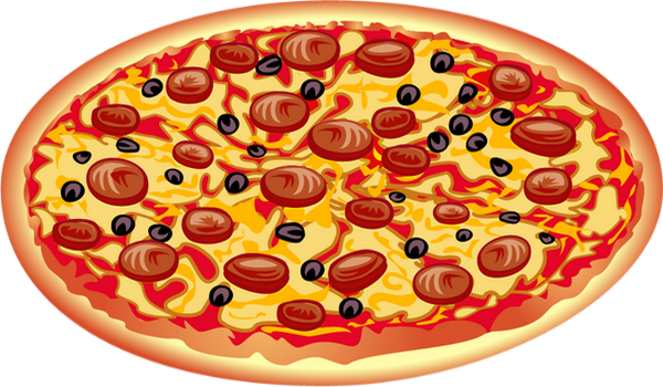 Pizza Dessin Png Tube Alimentation Pizza Drawing 