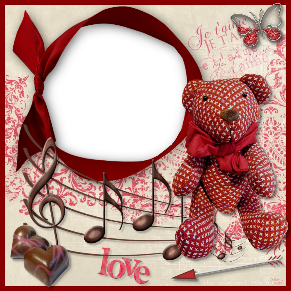 Cadre png St Valentin - Love, Valentine's day frame png