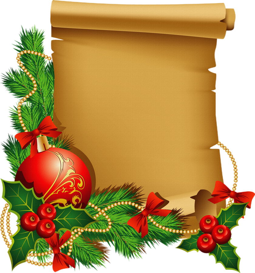 Noël  parchemin, étiquette  Christmas label, Holidays