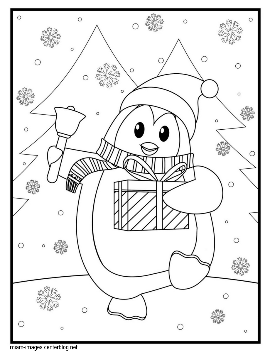 Coloriage Noel Christmas Coloring Page Page