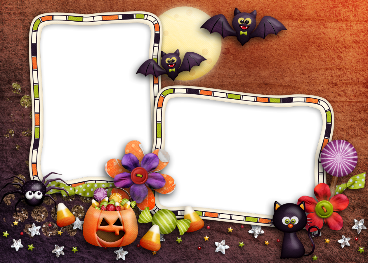 Cadre Halloween png Marco Halloween rahmen png