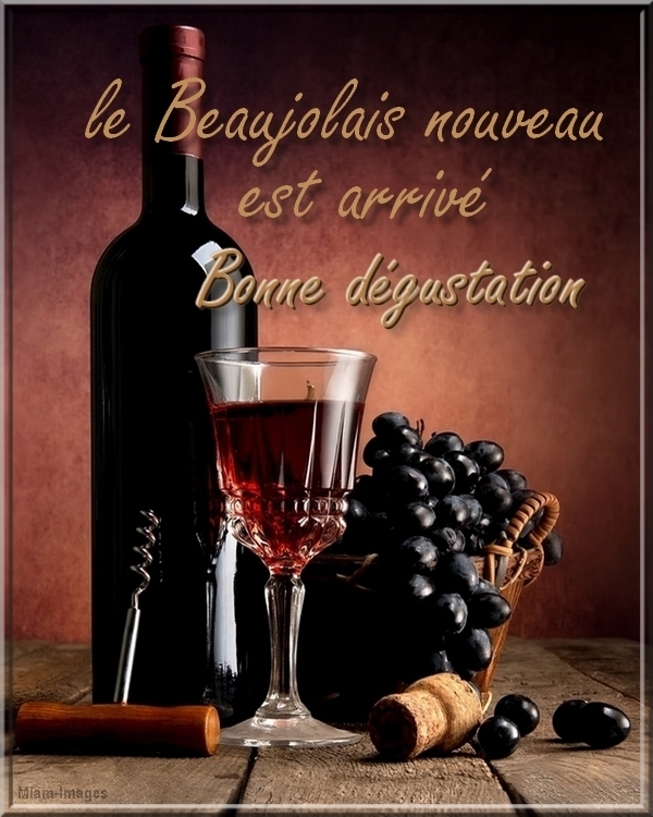 Le Beaujolais Nouveau Est Arrivé, Bonne Dégustation