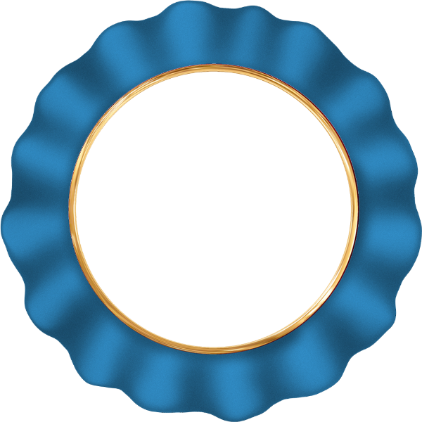 Cadre rond png, tube / Round frame, transparent png