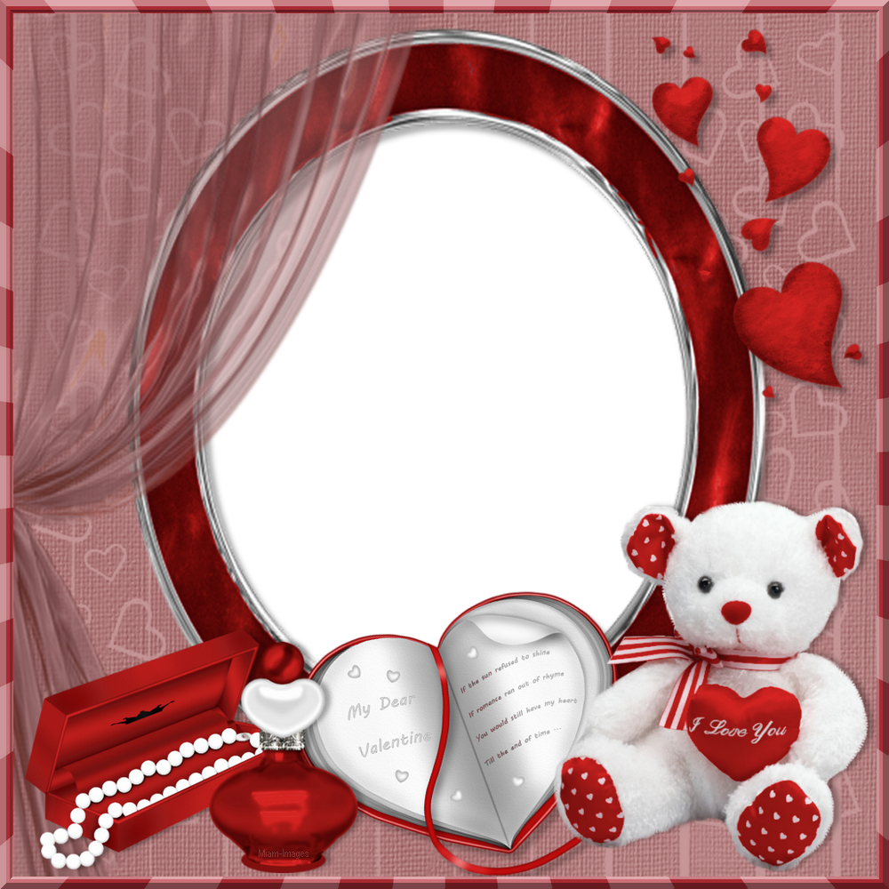 cadre st valentin valentine frame png
