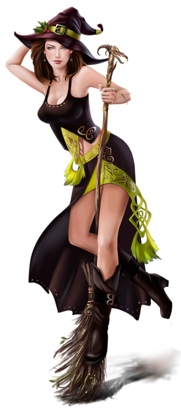 Halloween Tube Sorcière Sexy Sexy Witch Png Hexe 6223