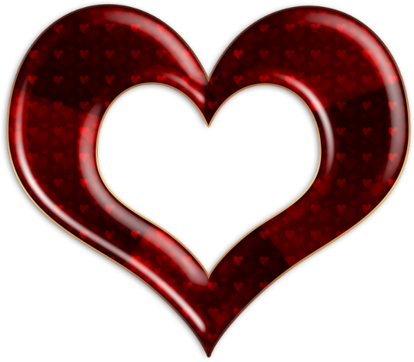 ♥ Coeur : Cadre Png, Tube - Corazón - Heart Png - Herz ♥