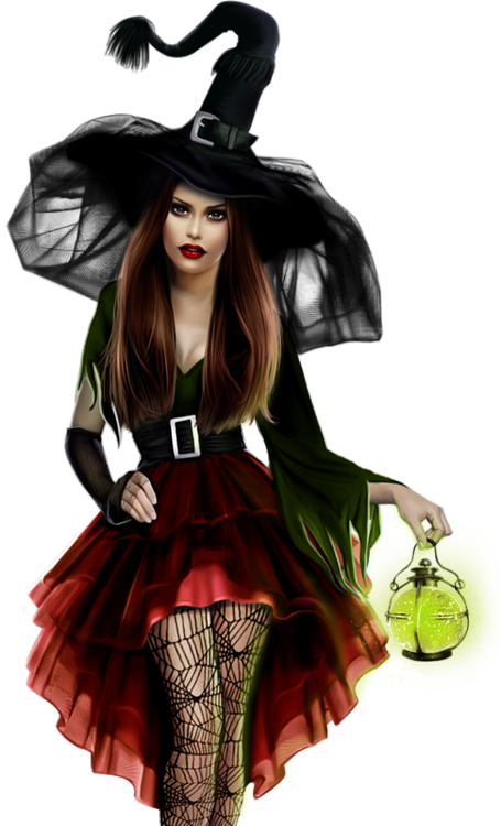 Halloween Tube Png Jolie Sorcière Pretty Witch Png