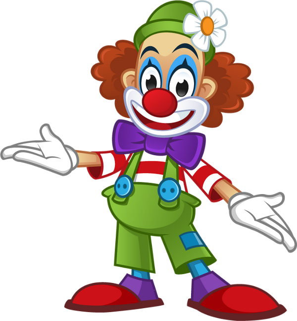 clipart clown couleur - photo #16