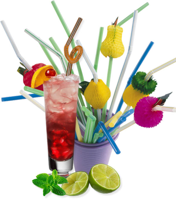 Cocktail Png, Tube Boisson, Breuvage, Cluster_Cóctel Png