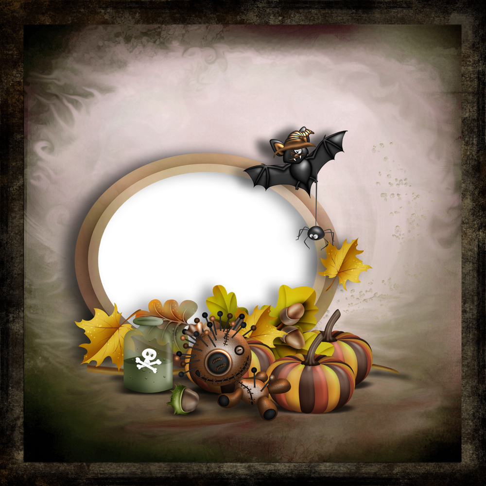 Halloween : Cadre Png - Halloween Frame - Rahmen Png