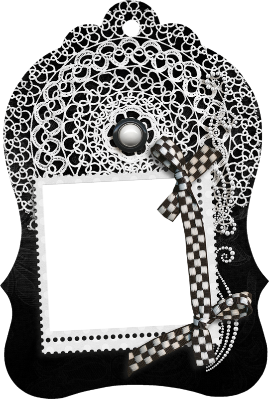 Cadre Png Noir Et Blanc Black And White Frame Png 0196