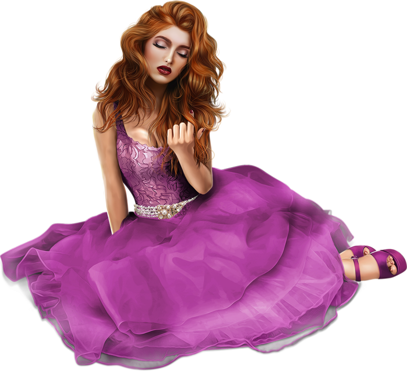 Tube Femme Png Jolie Robe Pretty Woman Clipart Png