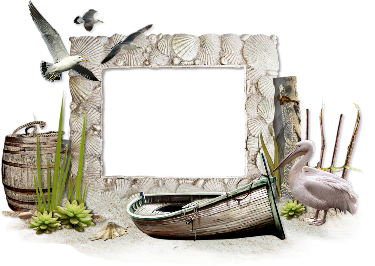 Cadre mer png, plage _ Vacation, sea frame png, beach
