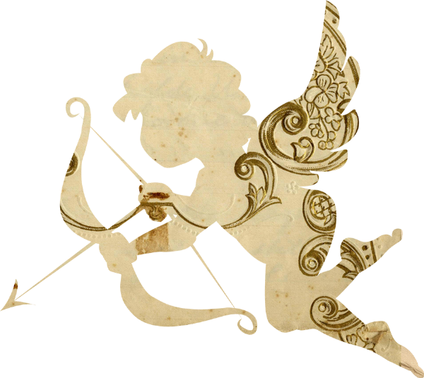 Silhouette Cupidon Png Saint Valentin Cupid Cupido 5805