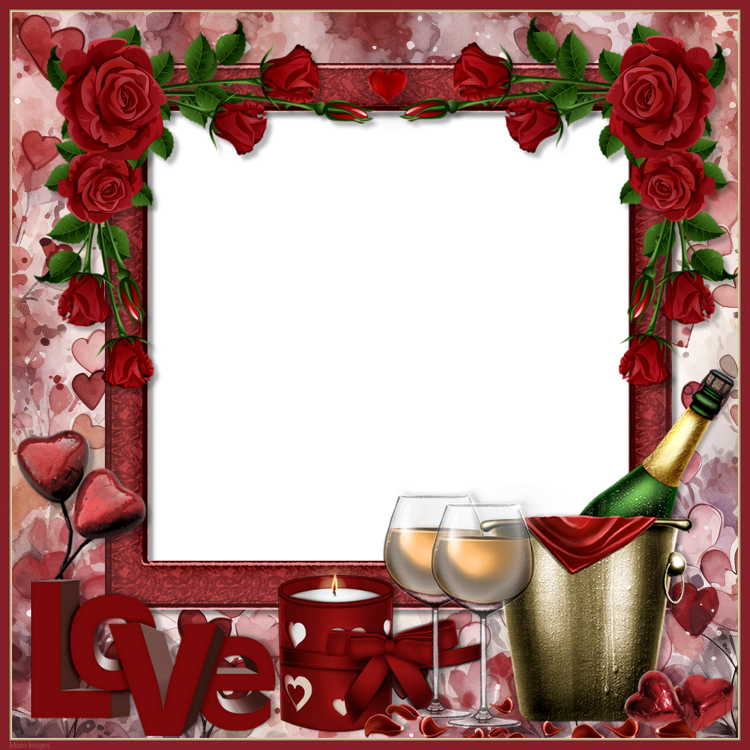 cadre st valentin valentine frame png