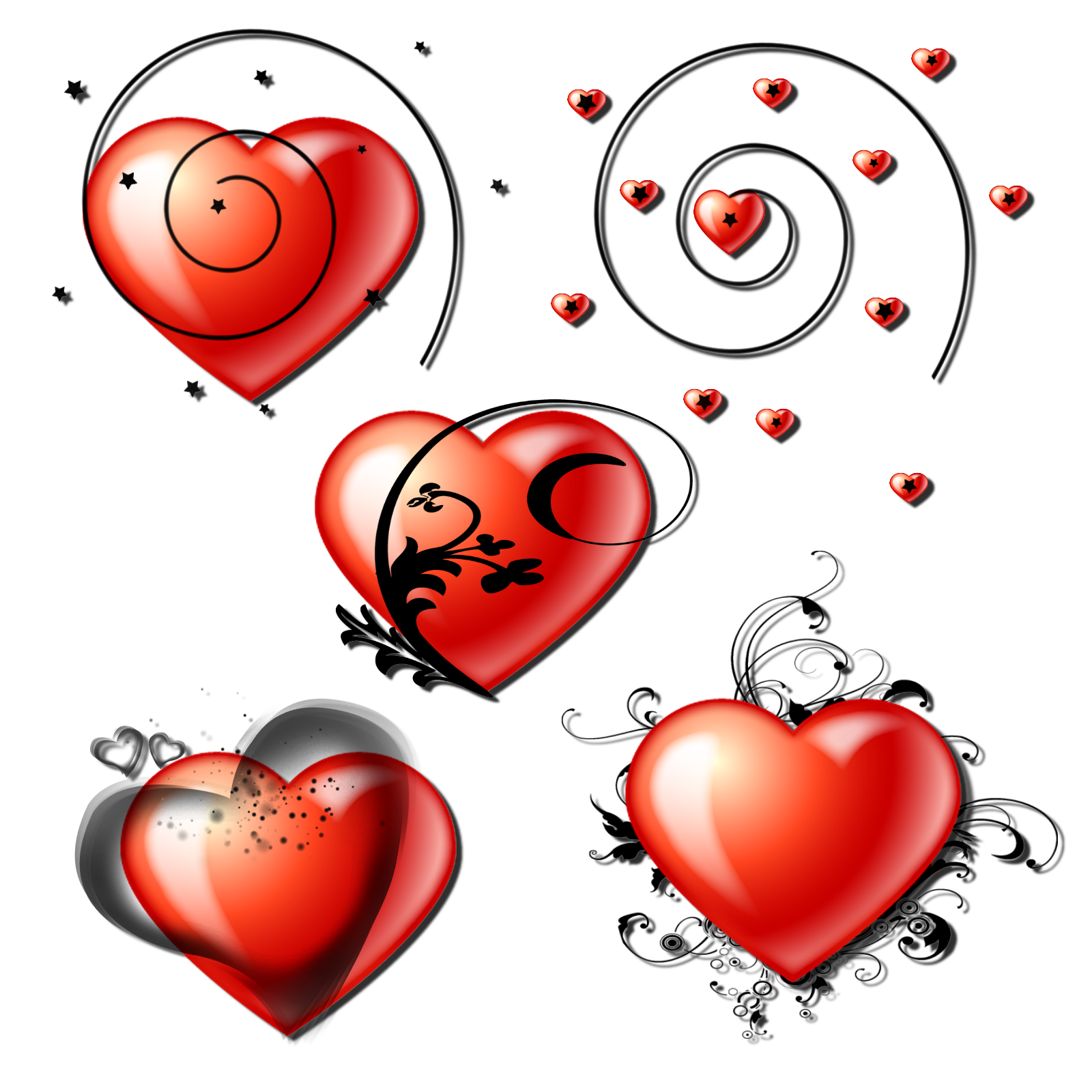 Tube Png St Valentin : Coeurs - Hearts Png - Corazones