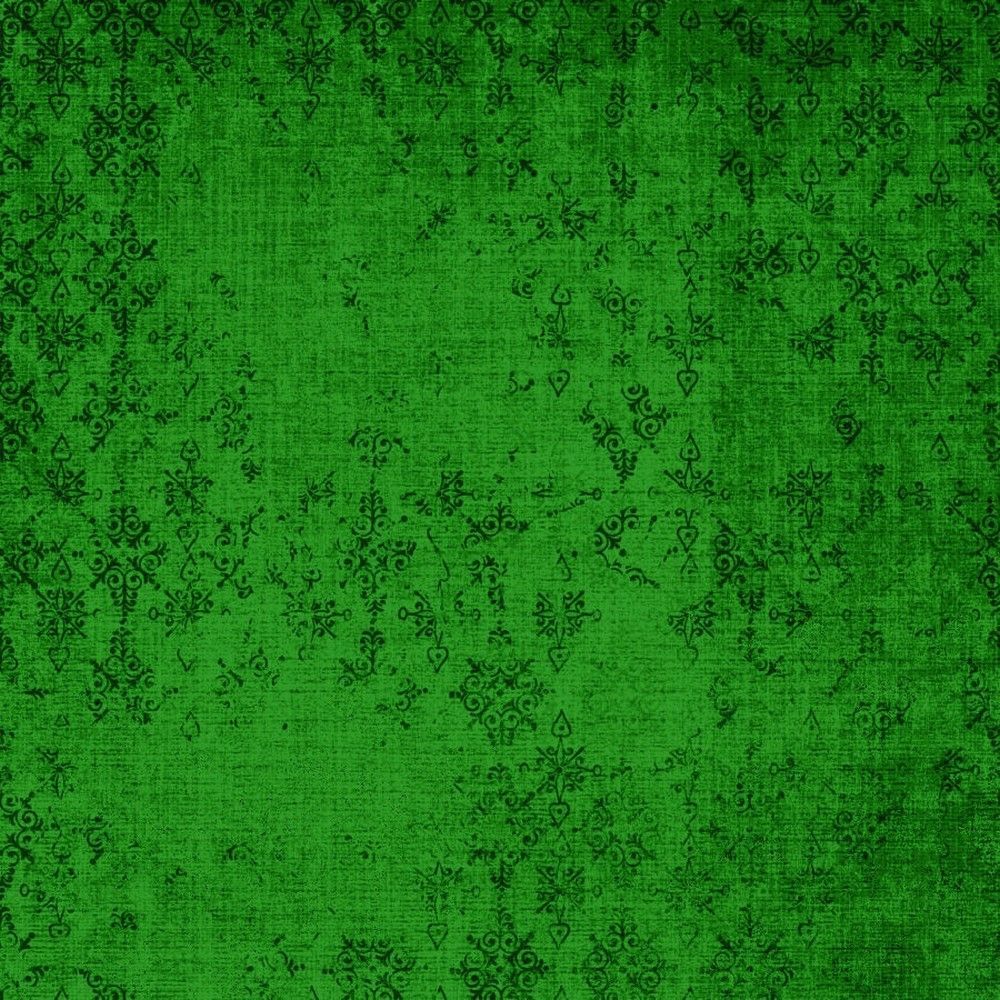 Papier scrap vert, fond ♣ Digital scrapbook green paper