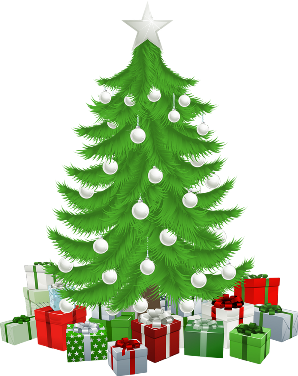 Sapin De No L Png Cadeaux Christmas Tree Png Gifts