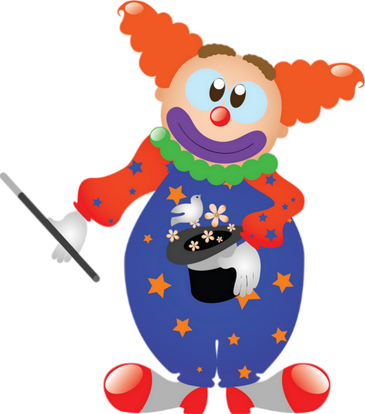 Tube Clown, Png Anniversaire, Cirque ; Circo, Payaso Png