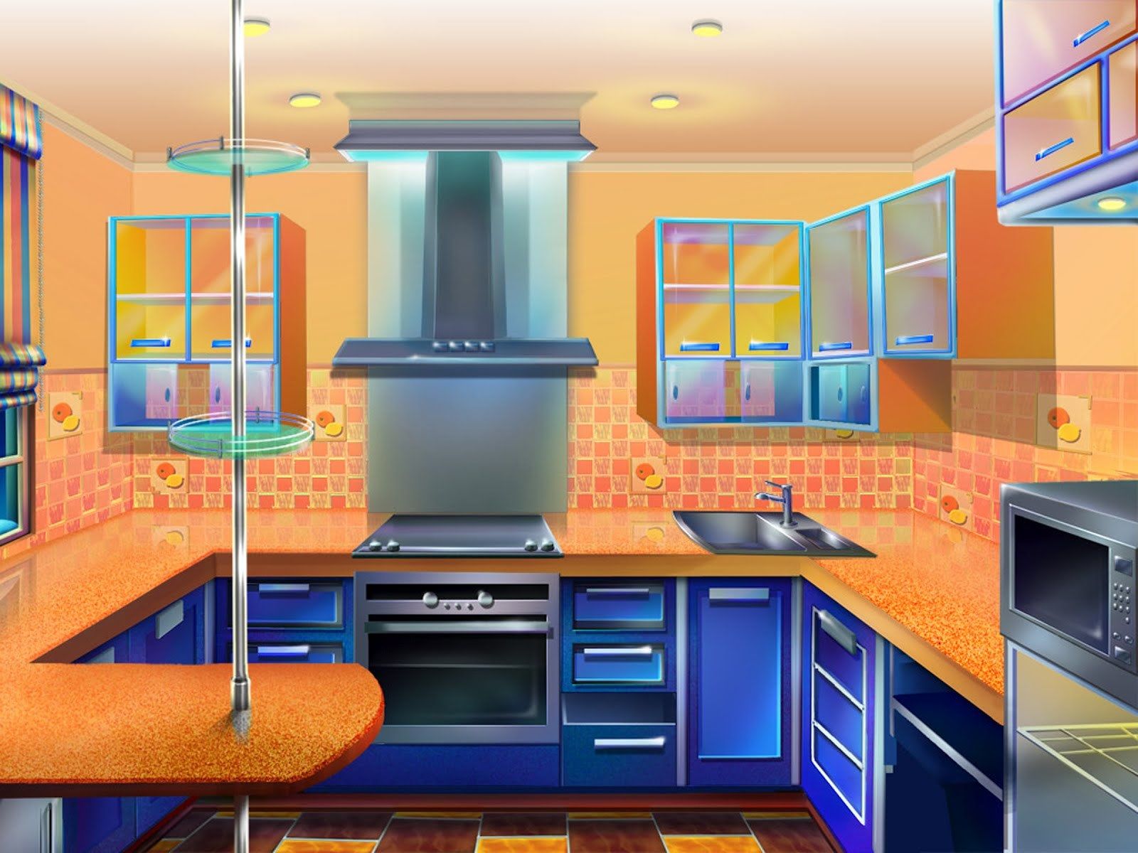 Изображение комнаты кухня