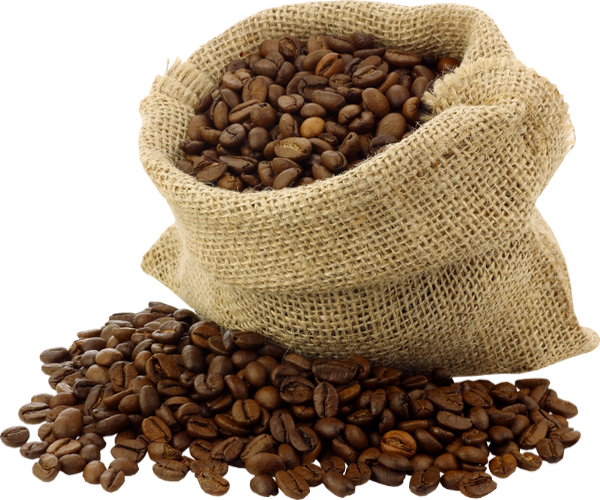 Sac de grains de café png, tube - Coffee beans png - Kopi