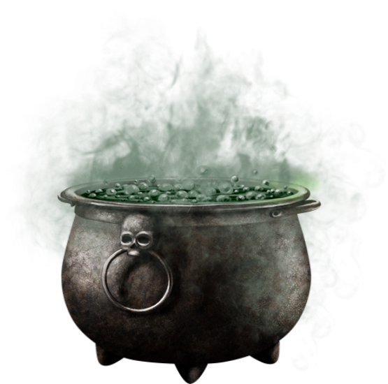 Tube Halloween, Chaudron Png _ Witch's Cauldron Clipart