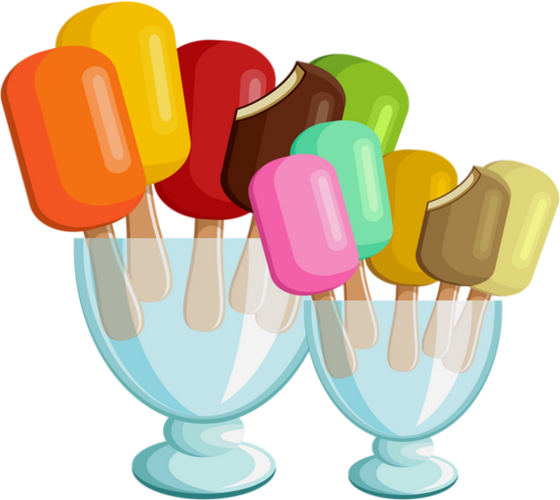 Glaces Popsicles Dessin 1417