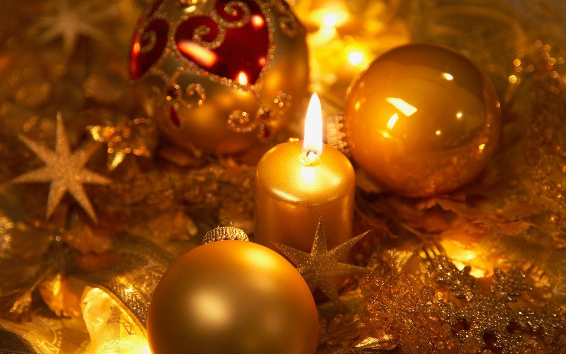 Ambiance de Noël : fond d'écran - Christmas background
