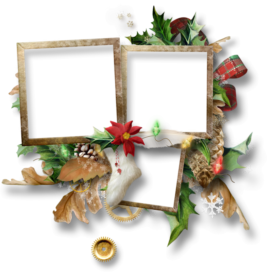 Cadre De Noël - Marco De Navidad Png - Christmas Frame