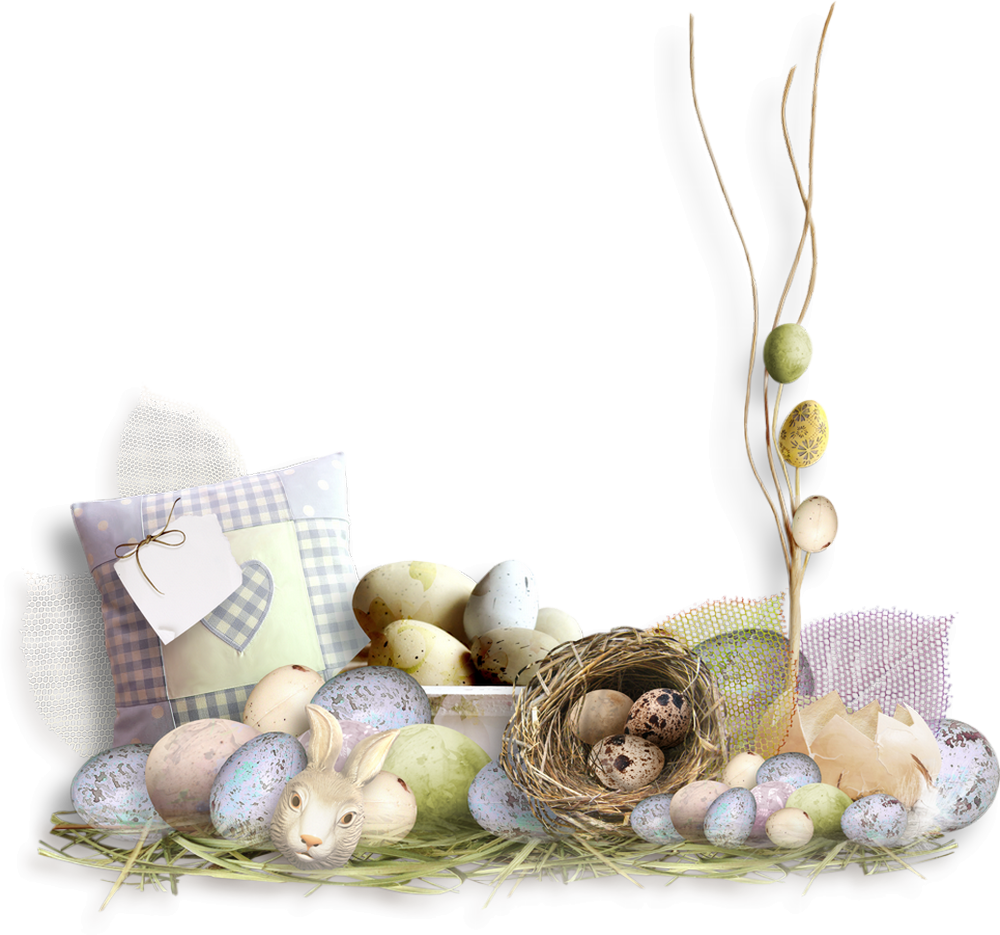 Tube png oeufs de Pâques Easter cluster eggs Pascua