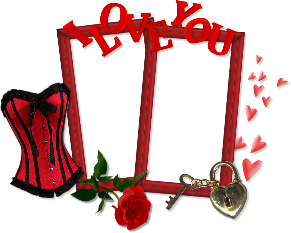 ♥ Cadre Saint Valentin png, love / Valentine frame png ♥