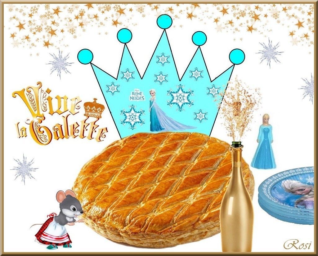 Epiphanie, vive la galette création de Rosi Epiphany — free download