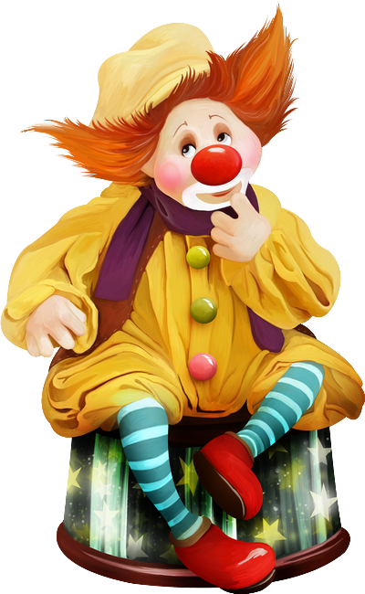 Tube clown, cirque - Clown png, zirkus - Payaso png
