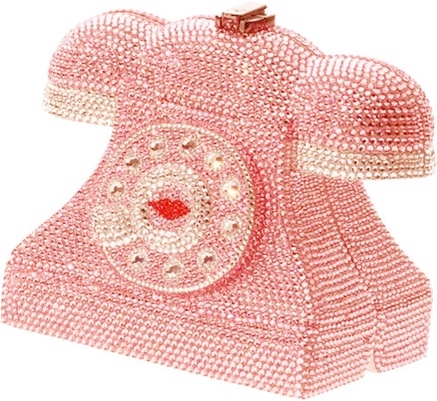 Tube téléphone - Pink vintage phone png transparent