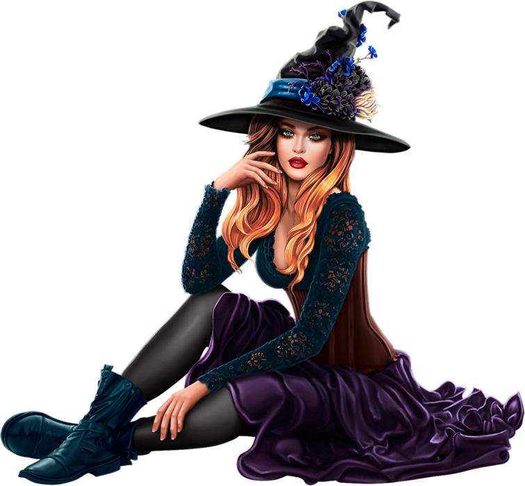 Tube Halloween Sorcière Png Bruja Witch Hexe Png 2113